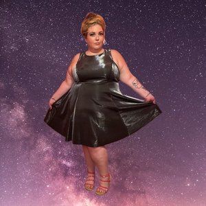 Torrid Silver High-neck, Racerback Skater Dress 24 NWT